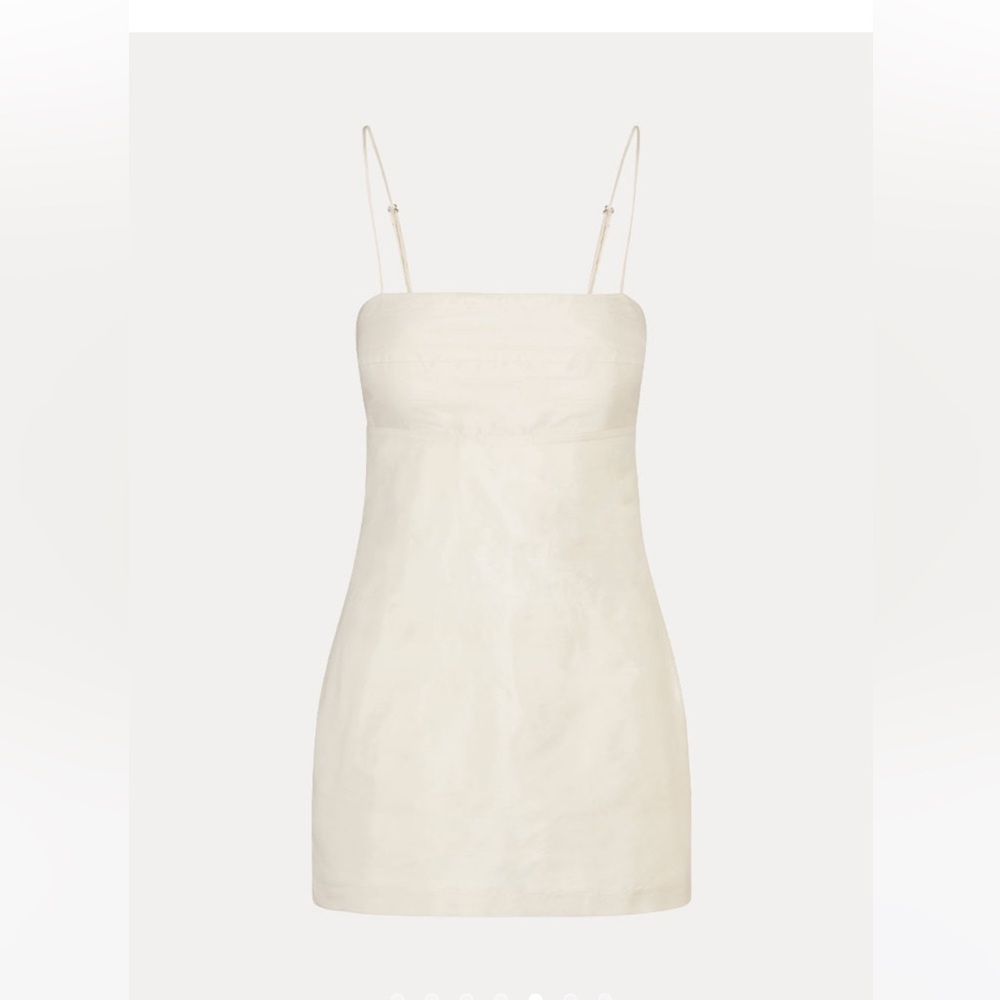 Realisation Par Cream Mini Dress